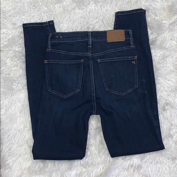 Madewell 9" Mid-Rise Skinny Jeans in Larkspur Wash - Picture 4 of 5